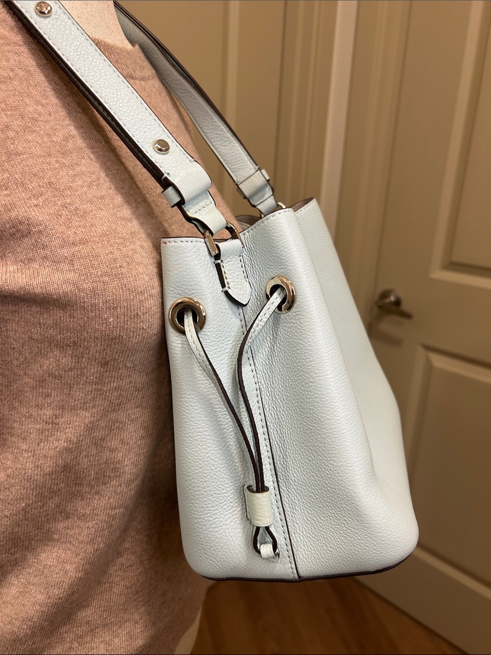 Kate Spade Marti Bucket Bag - Frosted Blue Glow - Picture 5 of 14